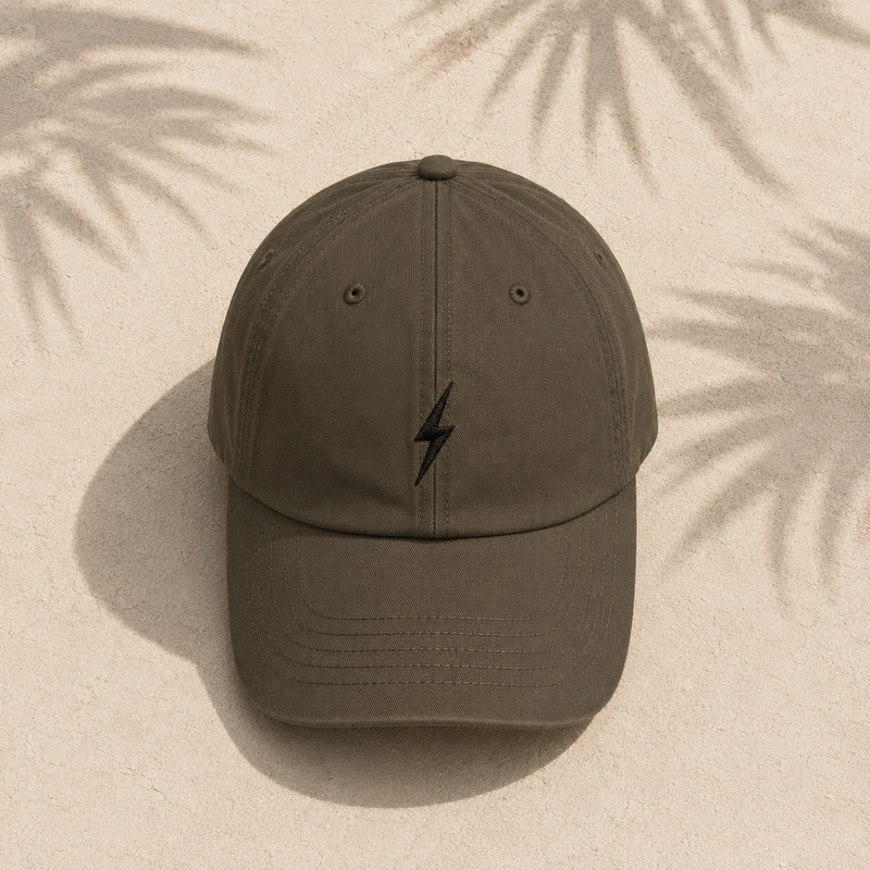 Olive - Bolt Dad Hat (Update Name)