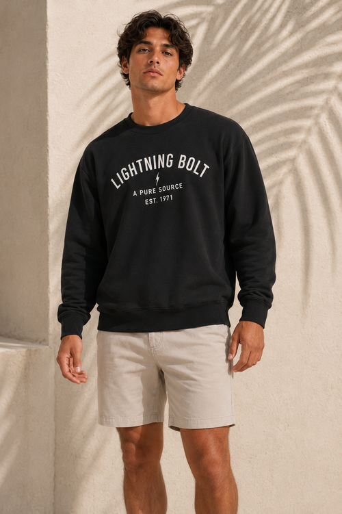 Pigment Black 1971 Crew - front male