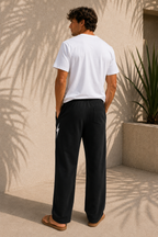 Pigment Black - Essentials Bolt Sweatpant - back male