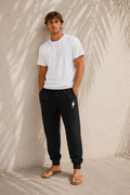 Pigment Black Essentials Bolt Jogger - front male