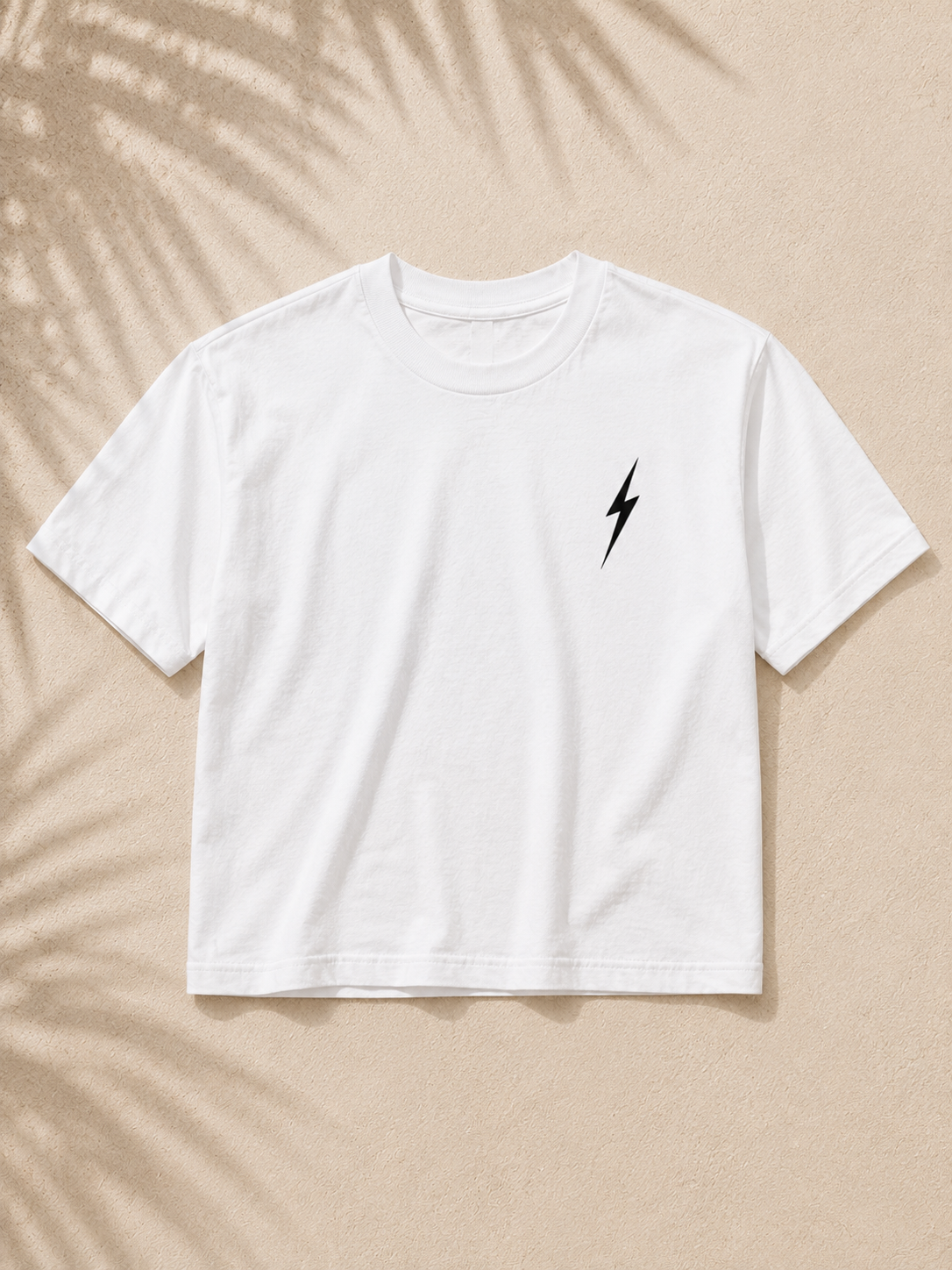 White 1971 Boyfriend Tee - flat lay