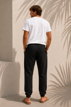 Pigment Black Essentials Bolt Jogger - back male