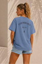 Pigment Blue Haze 1971 Tee - back female