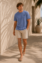 Pigment Blue Haze 1971 Tee - walking male