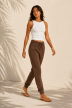 Pigment Clay Classic Bolt Jogger - female walking