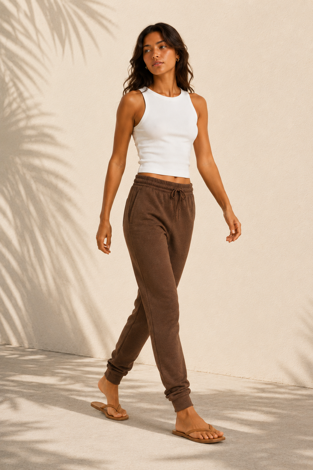 Pigment Clay Classic Bolt Jogger - female walking