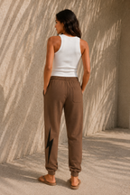 Pigment Clay Classic Bolt Jogger - female back