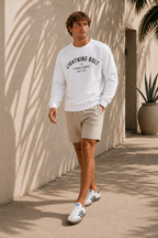 White 1971 Crew - walking male
