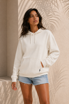 Pigment Ivory 1971 Hoodie - front female